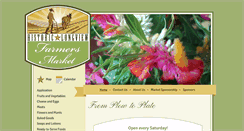 Desktop Screenshot of historiclongviewfarmersmarket.com
