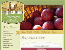 Tablet Screenshot of historiclongviewfarmersmarket.com